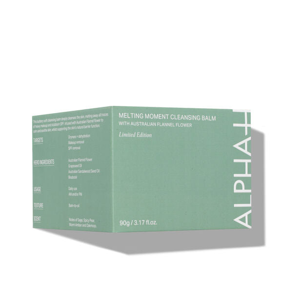 Luxurious Alpha-H Melting Moment Cleansing Balm With Australian Flannel Flower | 90G